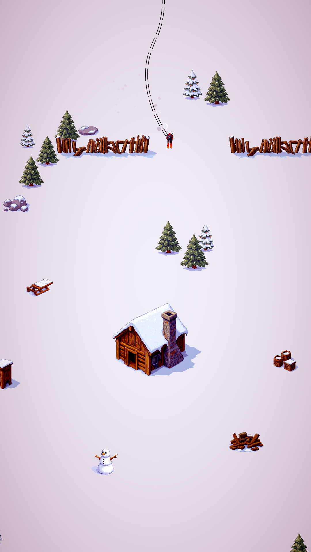 Ski Race: ZigZag Slalom screenshot 2 of 9