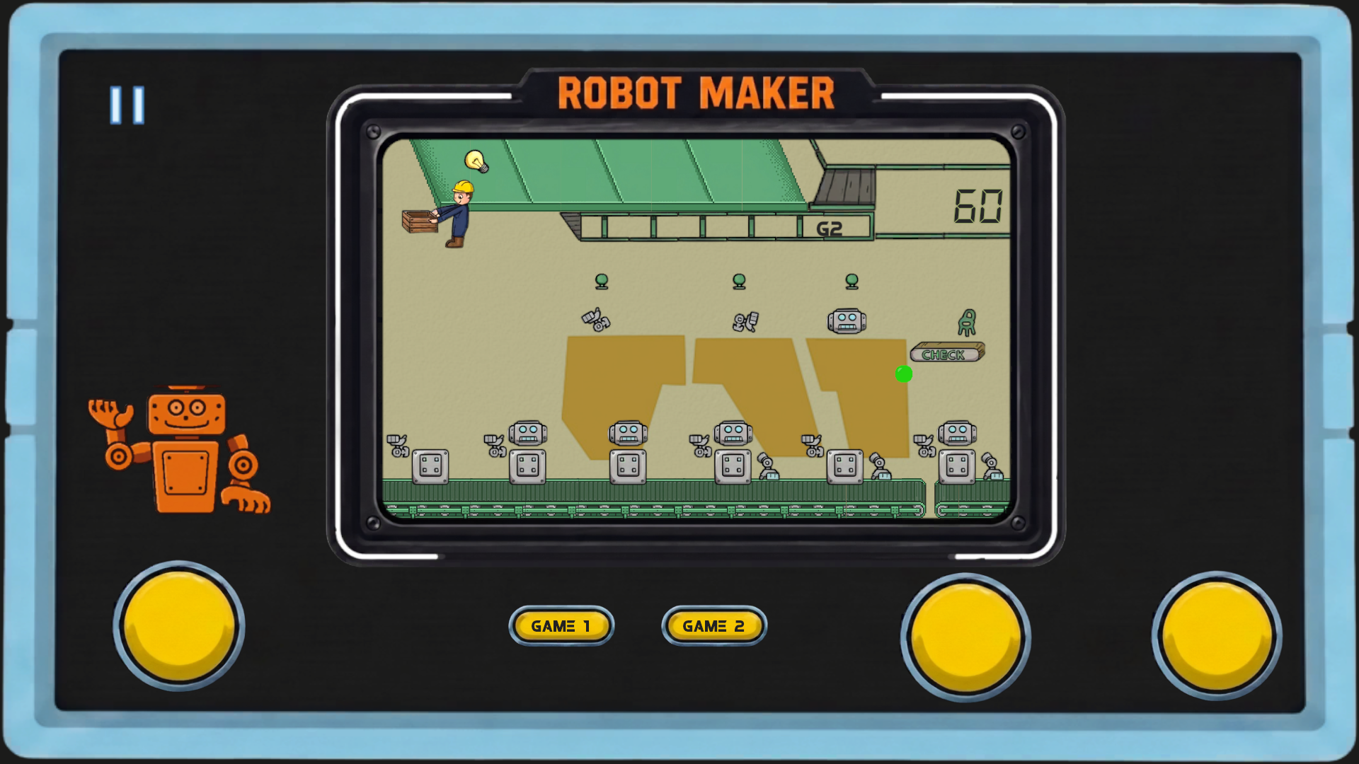 Retro Robot: 80s Arcade LCD screenshot 5 of 6